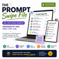 The Prompt Swipe File. 100 AI Prompts for K-12 Teachers.